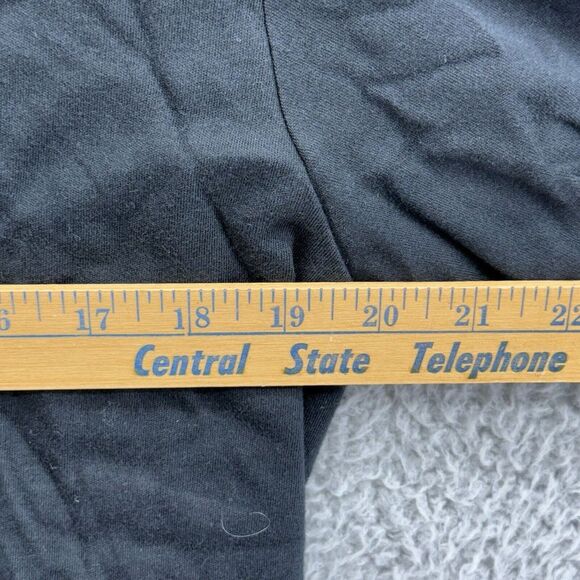 Stick Chics Cardigan Womens L Black Button Hand Painted USA City Art Teacher NWT - Picture 4 of 8